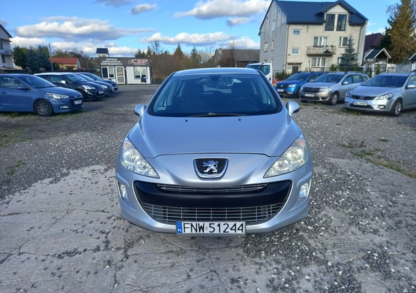 Peugeot 308 cena 10500 przebieg: 221205, rok produkcji 2009 z Zelów małe 92